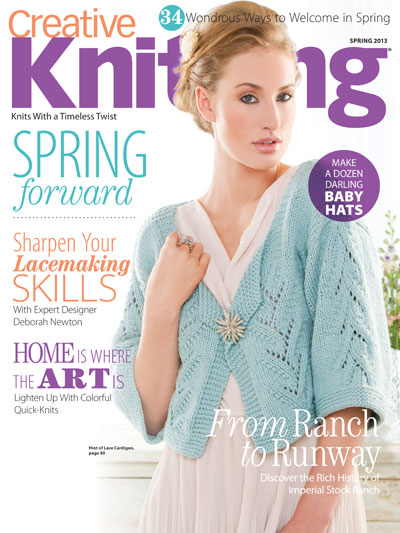 Spring 2013 CreativeKnitting