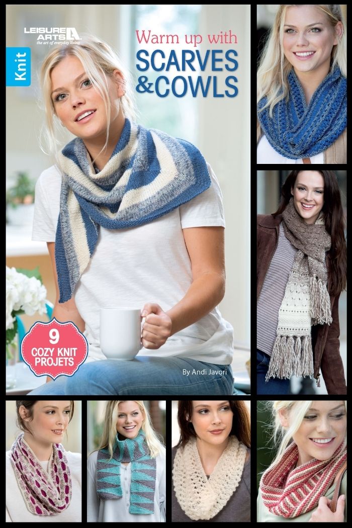 Knitting Patterns: Warm up with Scarves & Cowls